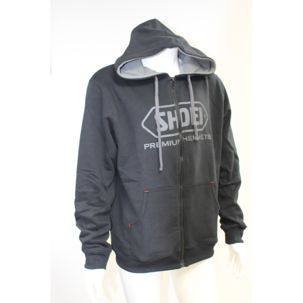 Shoei Shoei Vintage 2 Zipped Hoodie - Black